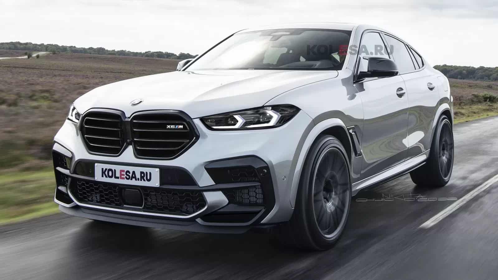 2023 BMW X6 M Facelift Appears Daring in New Rendering