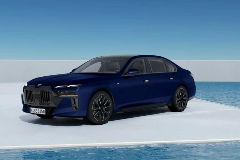 2023 BMW 7 Series Now Available In Individual Frozen Tanzanite Blue