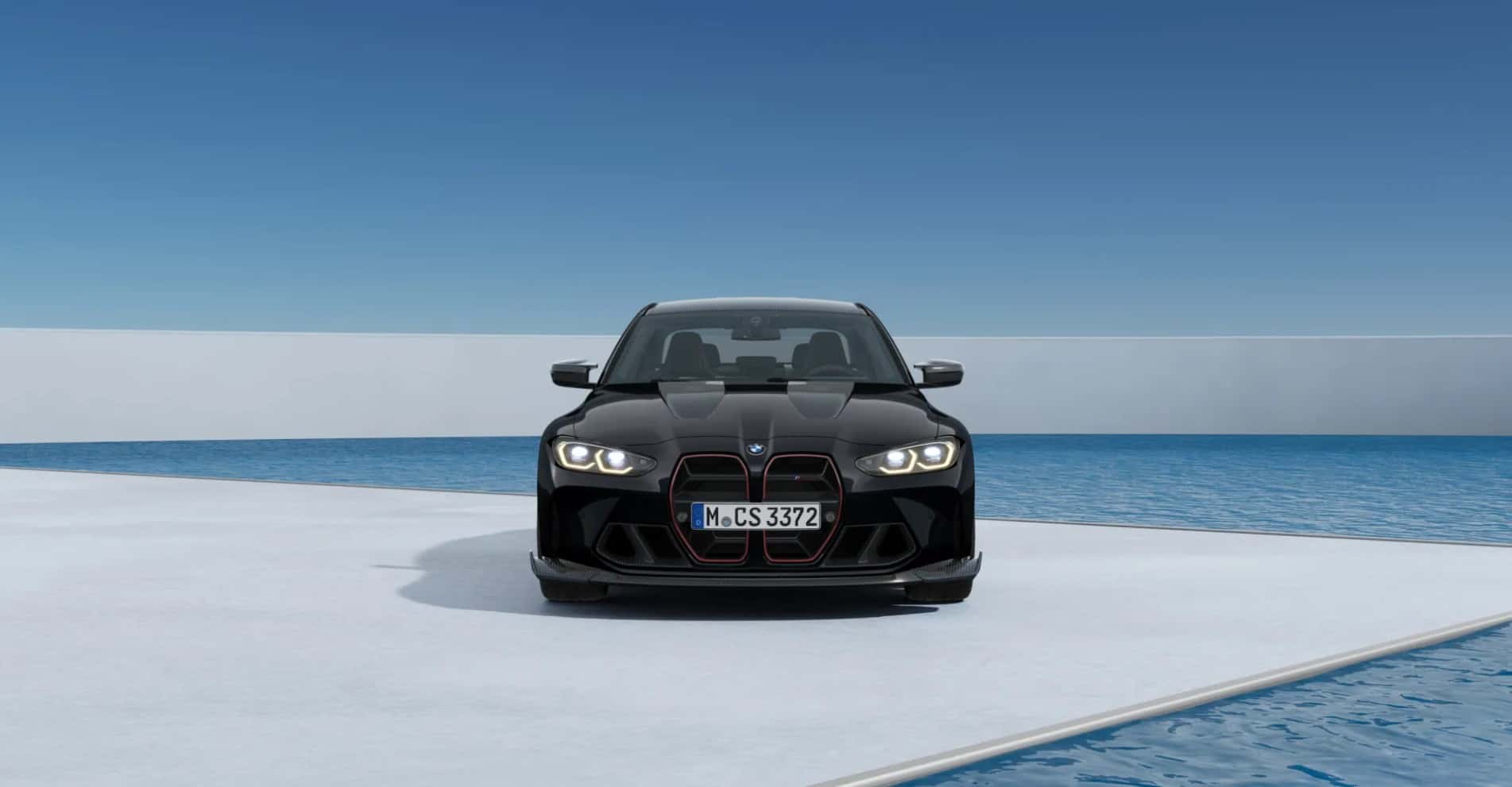 2023 BMW M3 CS Sapphire Black 1