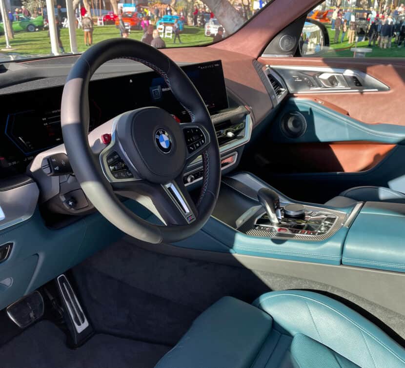 BMW XM Interior at 2023 Arizona Concours