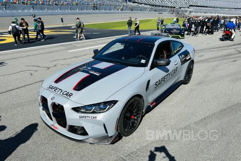 BMW M4 CSL Safety Car Spotted At 24 Hours Of Daytona