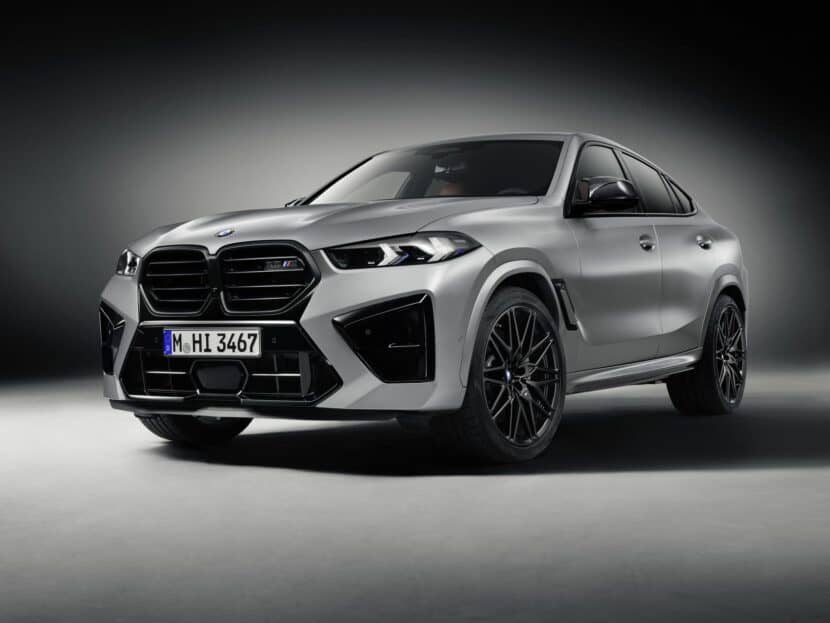 2024 BMW X6 M Competition front and driver's side view