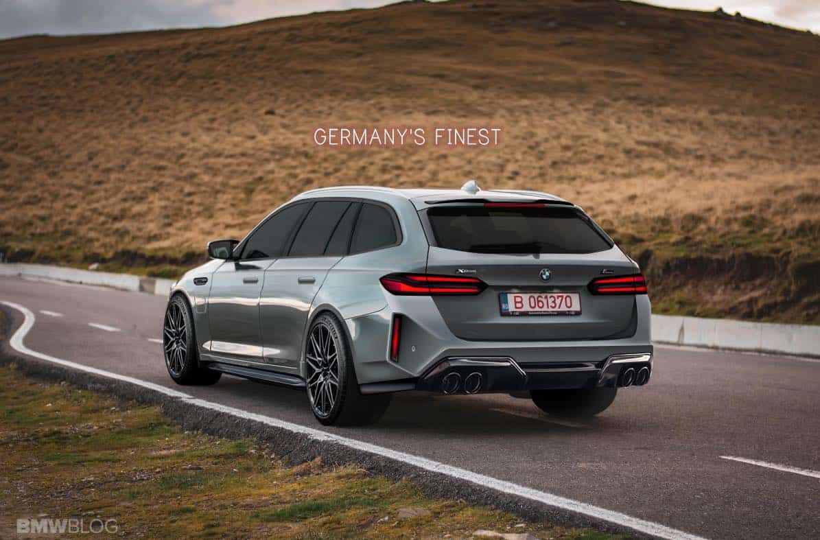 2025 BMW M5 Touring rendering