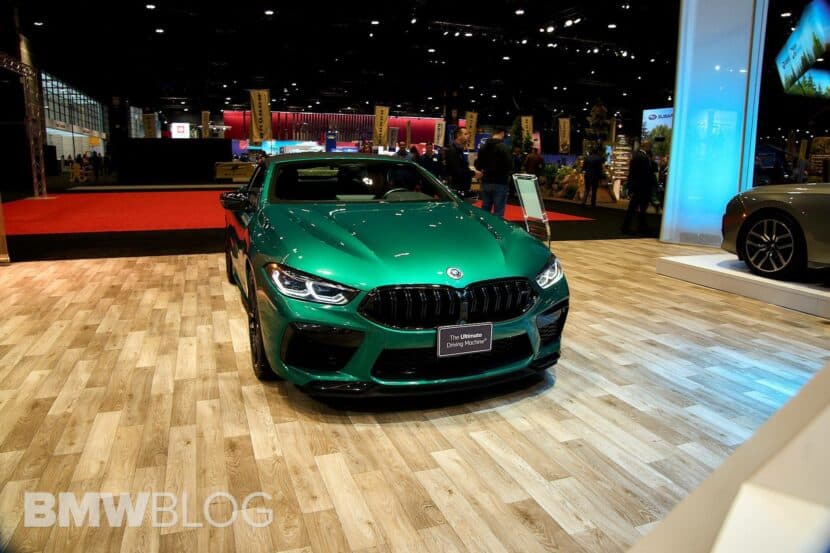 BMW M8 Convertible in Isle of Man Green: Chicago Auto Show 2023