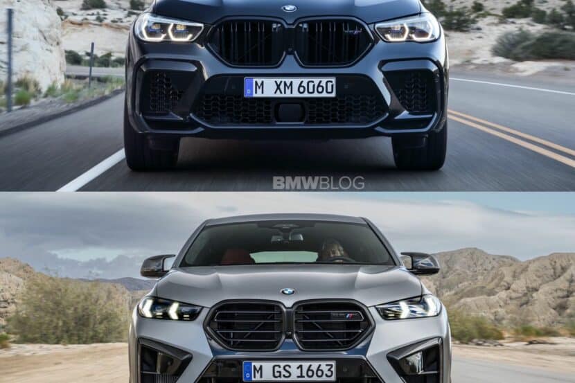 2024 BMW X6 M Facelift vs. Pre-Facelift - Photo Comparison