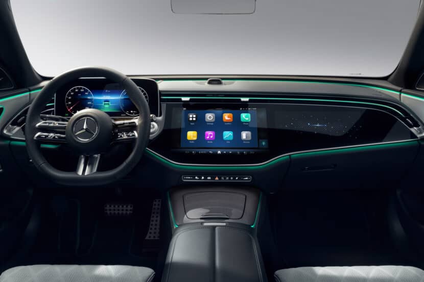 2024 Mercedes-Benz E-Class Interior Revealed—Hyperscreen Dominates