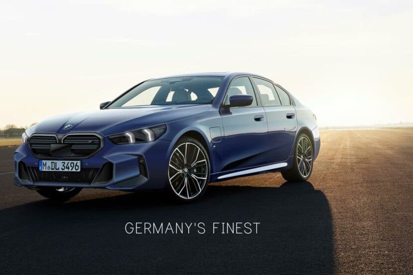 2024 BMW 5 Series Rendering Tries To Predict The M560e xDrive