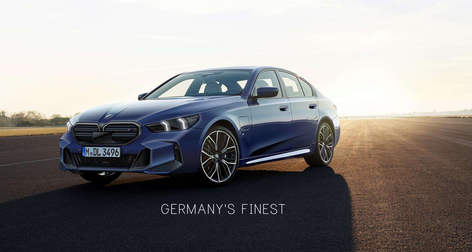2024 BMW 5 Series PHEV rendering
