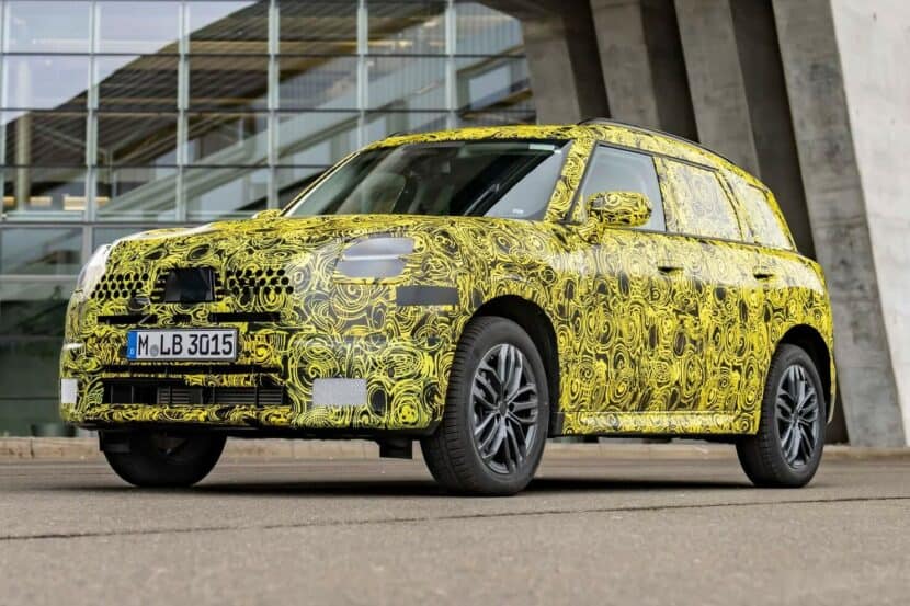 Made In Germany 2024 MINI Countryman Teased At BMW Leipzig Plant