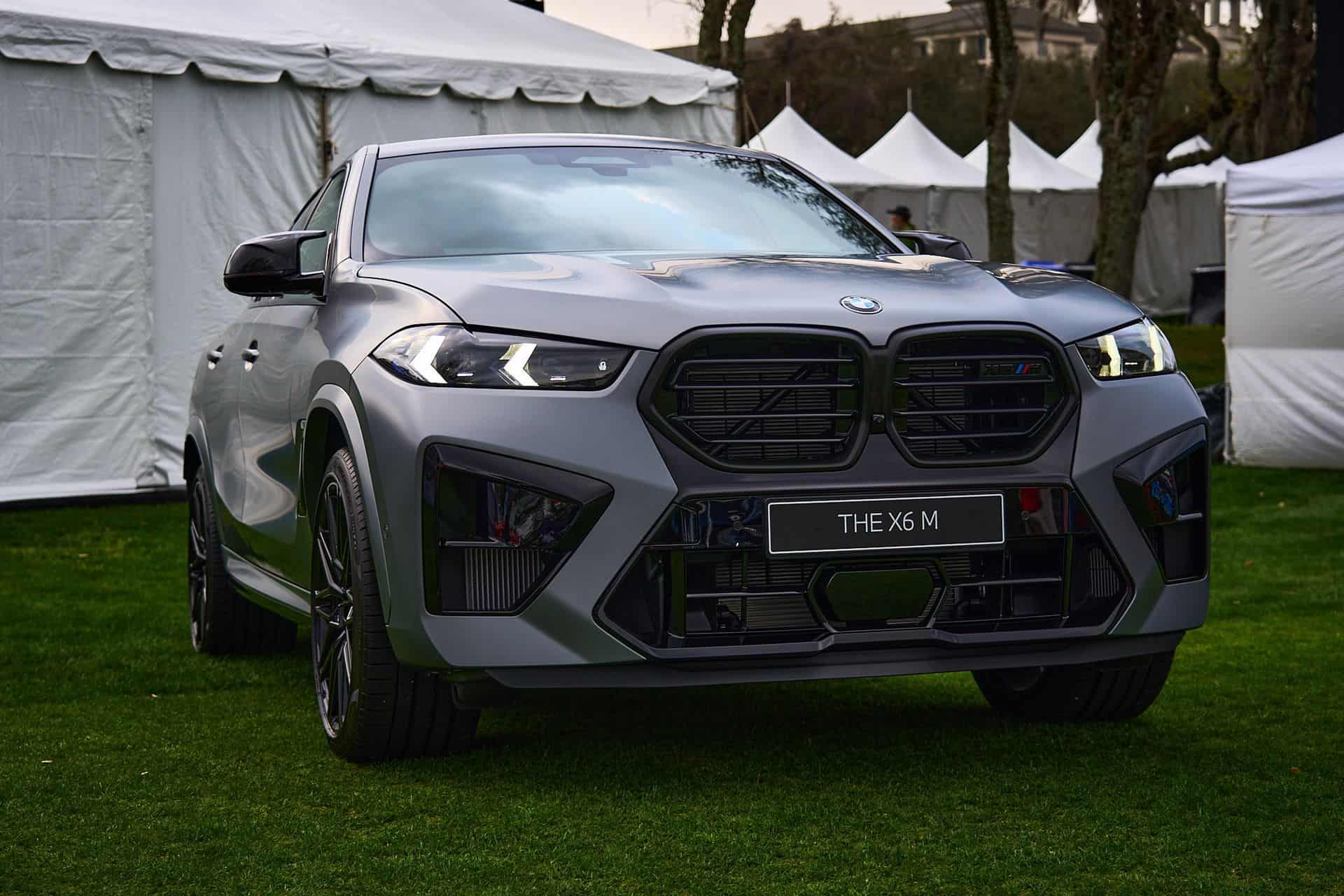 2024 BMW X6 M Competition Comes to Amelia in Frozen Pure Grey