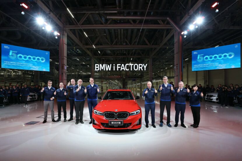 BMW i3 eDrive40L Is The Five Millionth Car Made In Shenyang, China