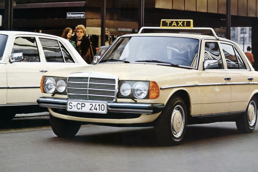 1977 Mercedes Taxi With BMW Engine Still Going Strong