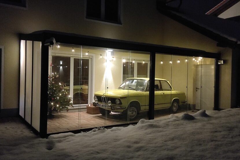 How a BMW 1502 winters in Germany