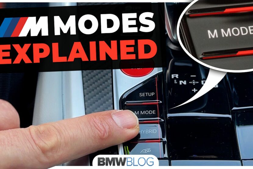 M Modes in the BMW XM - How it works