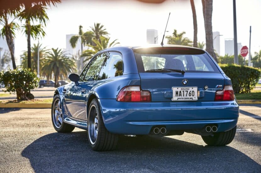 Exploring the 2001 BMW Z3 M Coupe in Laguna Seca Blue