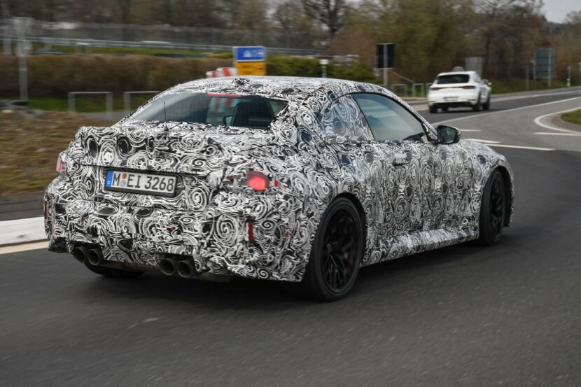 SPIED: BMW M2 CS Shows Off New Body Work Through its Camo
