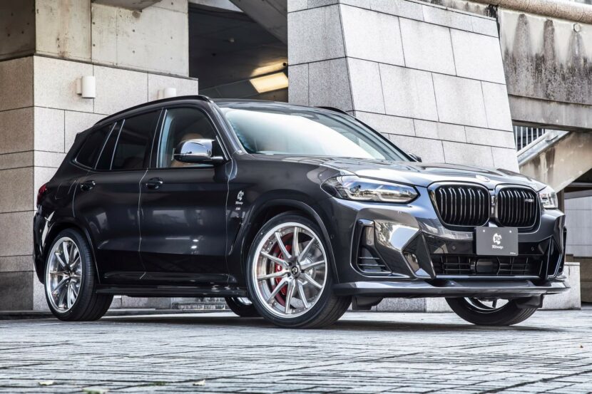BMW X3 M40d Gets Mean Look With Quad Exhaust By 3D Design