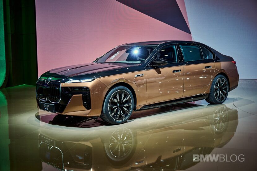 BMW i7 M70 in Liquid Copper 