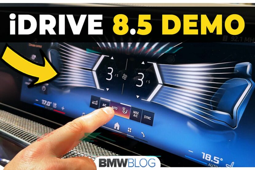 BMW iDrive 8.5 - Exclusive Demo In The New i7 M70