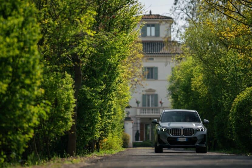 BMW iX1 in Frozen Pure Grey Launches in Italy