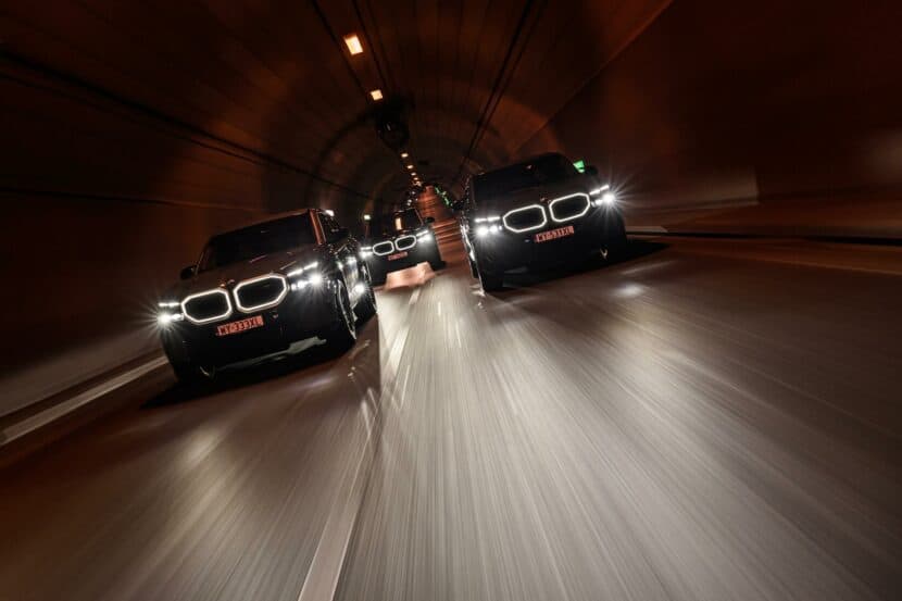 2023 BMW XM Lights Up The Night In New Photo Shoot