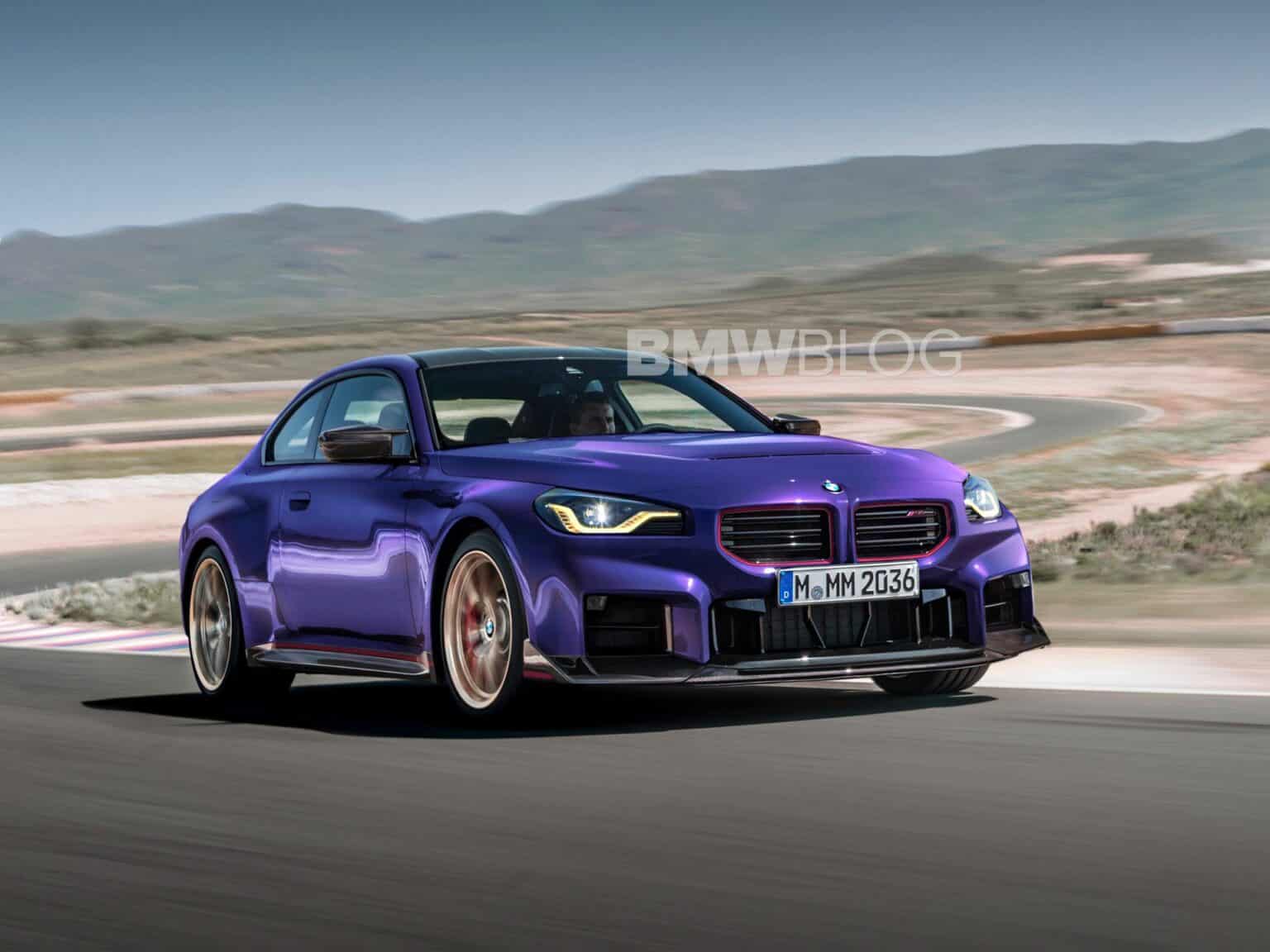 2025 BMW M2 CS First Renders in Different Colors