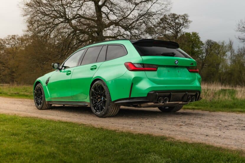 BMW M3 Touring In Individual Fame Green Doesn't Go Unnoticed