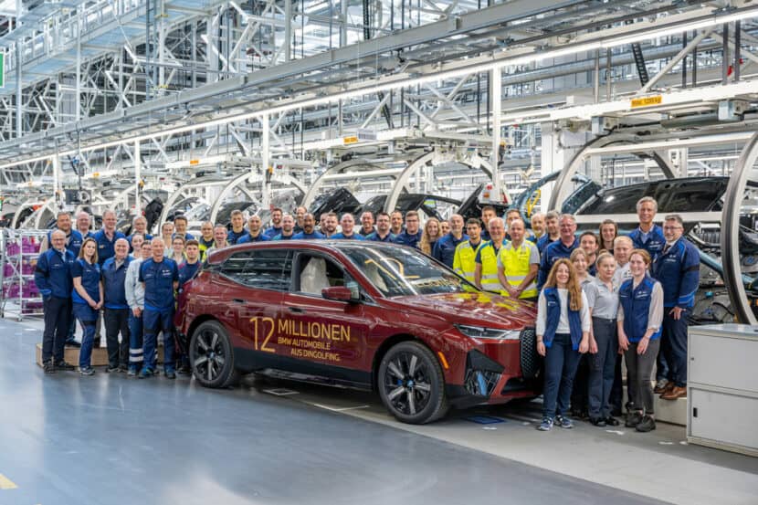 BMW iX Marks 12 Millions Cars Built at Dingolfing Plant