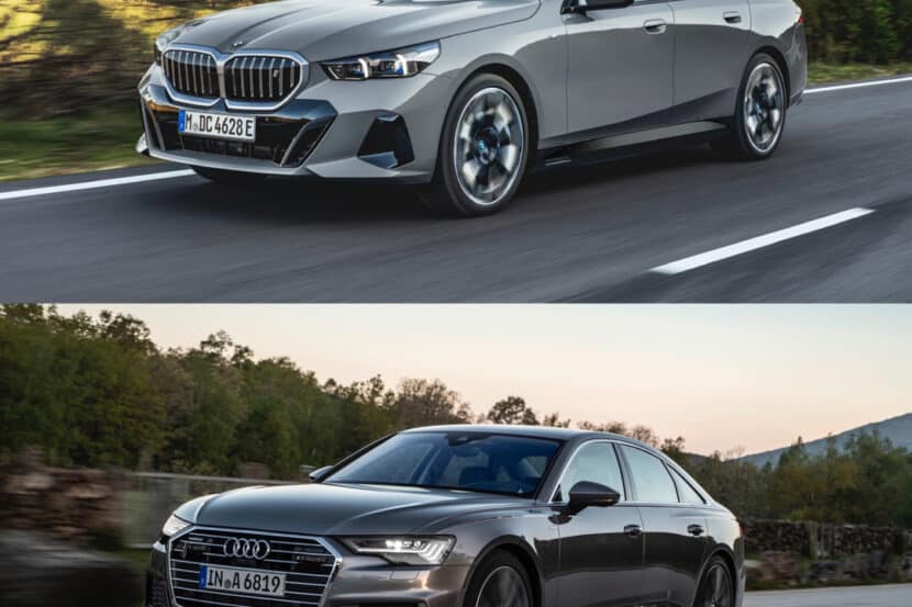 Photo Comparison: 2024 BMW 5 Series vs 2023 Audi A6