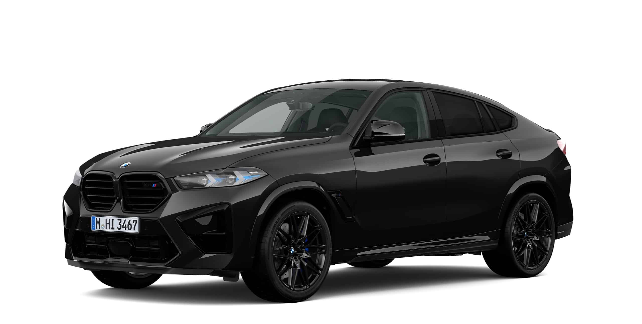 All-Black 2024 BMW X6 M Looks Intimidating In Walkaround Video
