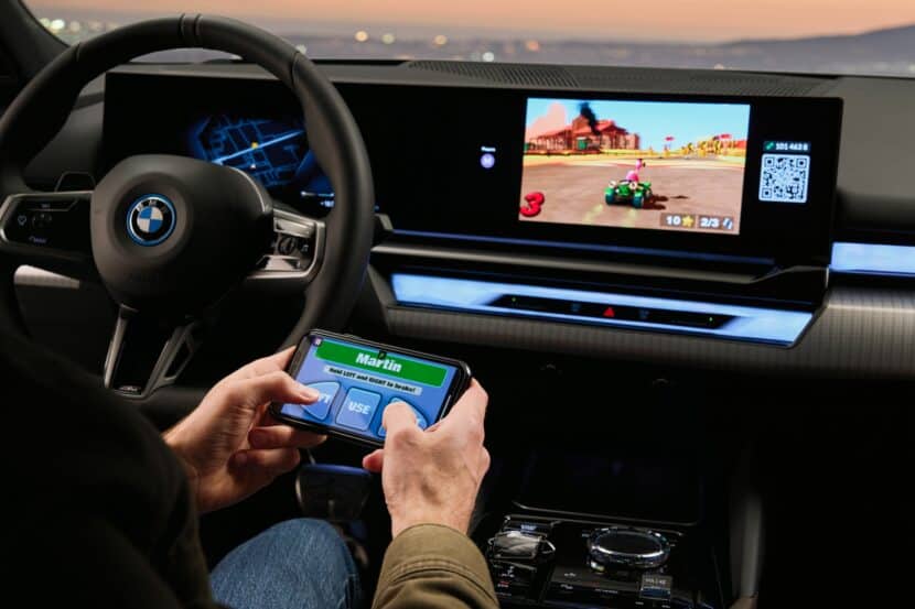 Gaming on the 2024 BMW 5 Series