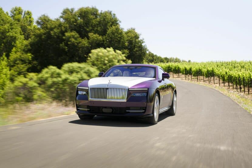 Rolls-Royce Spectre Finishes Goodwood Hill Climb In Complete Silence