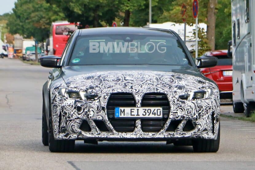 Here is the 2024 BMW M3 Facelift - Spy Photos