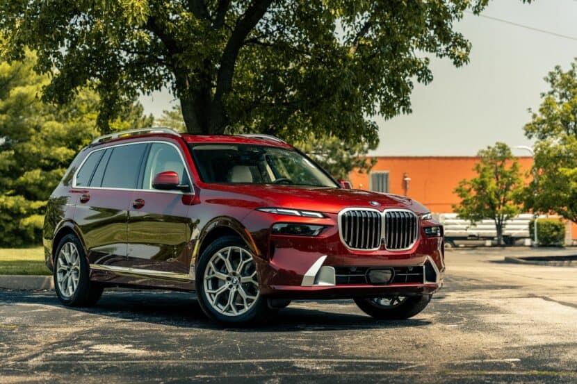 2023 BMW X7 LCI Photoshoot Shows Aventurin Red Is A Classy Choice