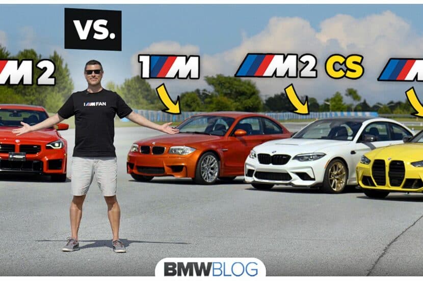 2023 BMW M2 vs M2 CS vs M3 Competition vs 1M - The Ultimate Review