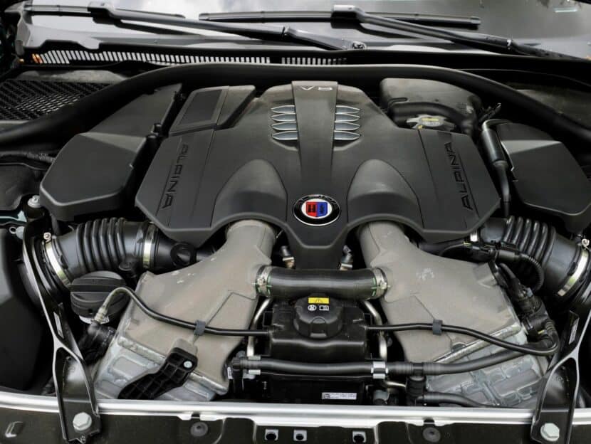BMW ALPINA B8 Gran Coupe N63 Engine