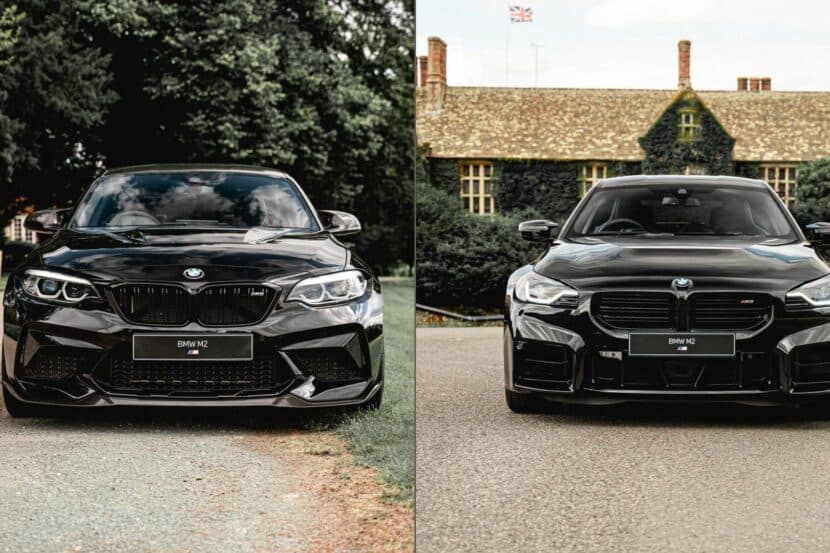 Black Sapphire Showdown: G87 BMW M2 vs. F87 BMW M2 CS