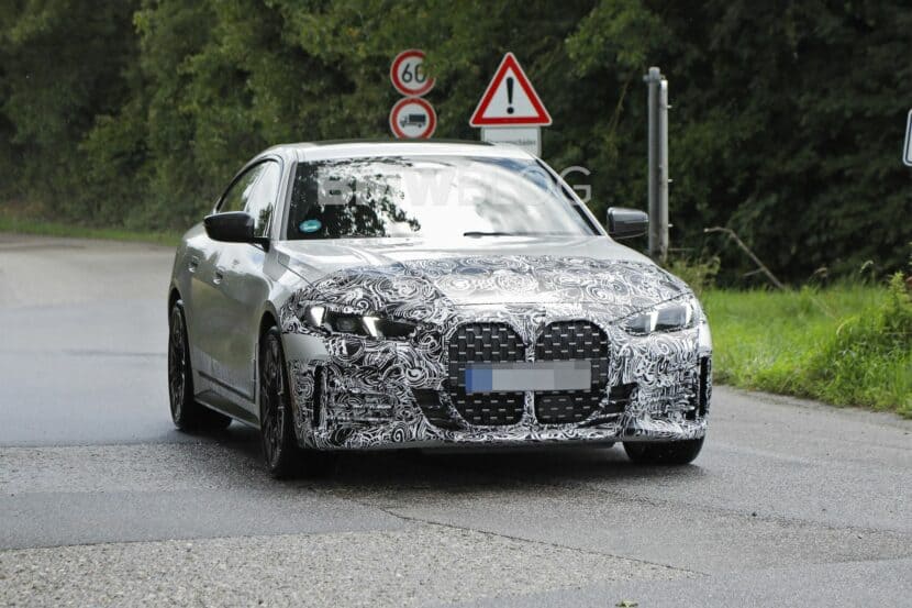 2024 BMW 4 Series Facelift Spied With New Headlights