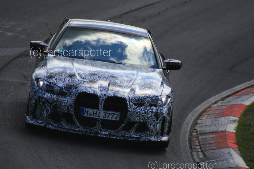 2025 BMW M4 CS Spied With Aggressive Body, New Headlights