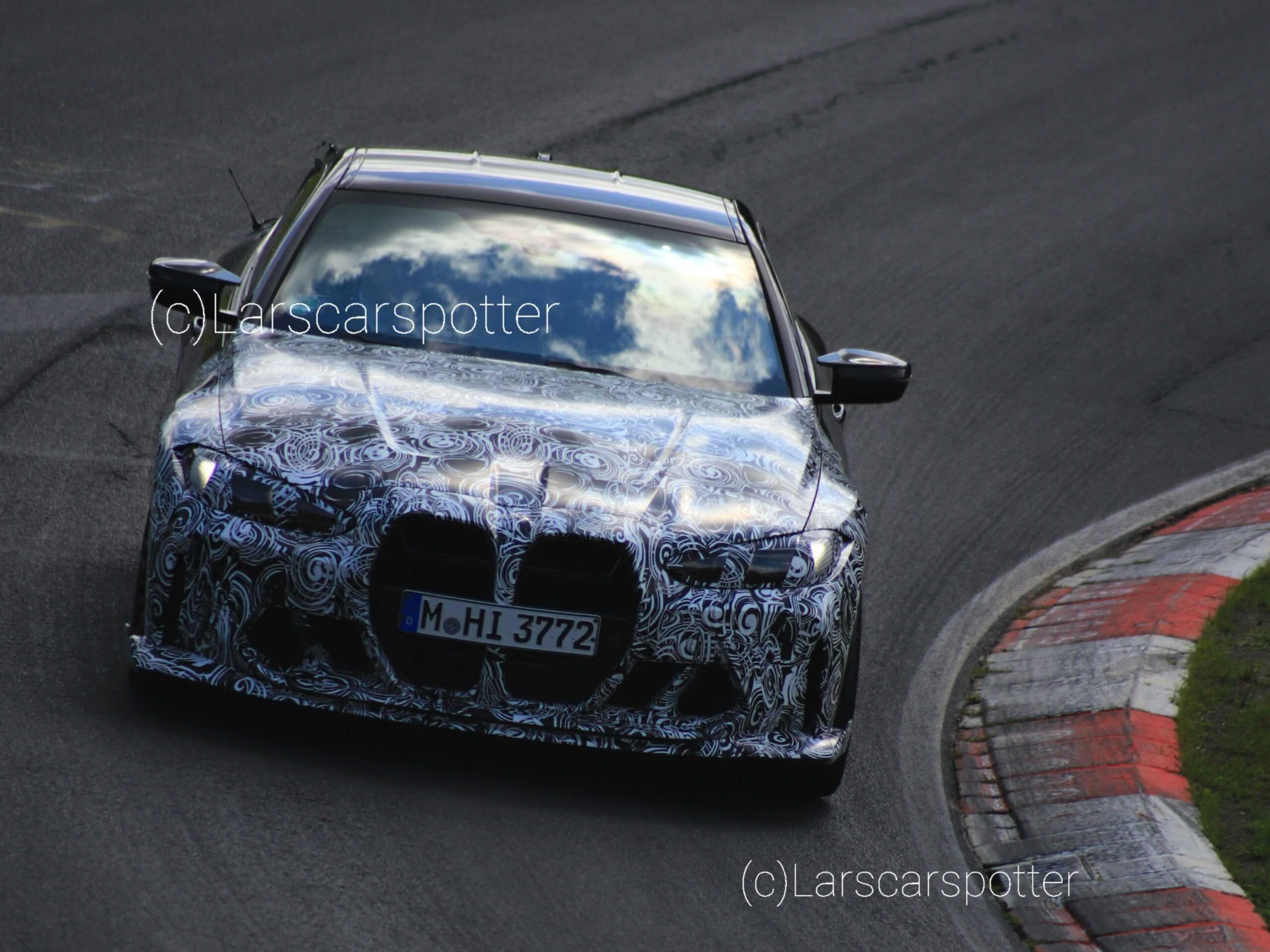 2025 BMW M4 CS Spied With Aggressive Body, New Headlights