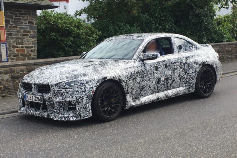BMW M2 CS (G87) Spotted With Carbon Ceramic Brakes and Carbon Bucket Seats