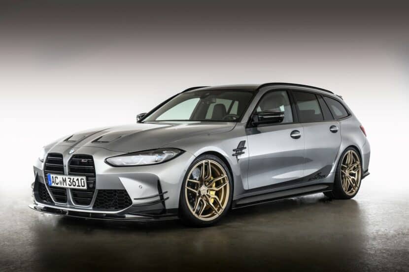 BMW M Models Get AC Schnitzer Forged Wheels With Gold Finish