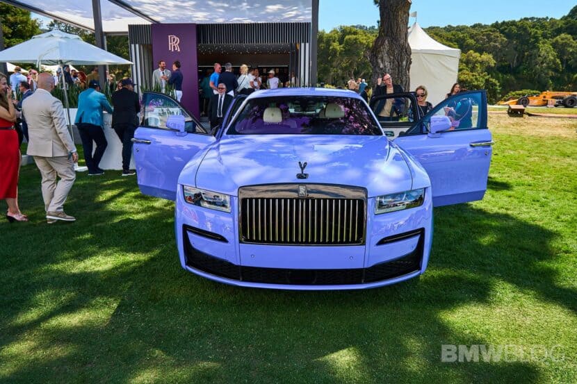 Rolls-Royce Ghost Black Badge In Boraci Blue Stuns At The Quail