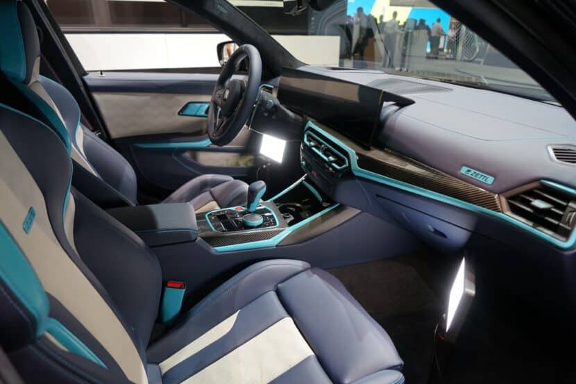 BMW M3 Touring With Tri-Blue Interior Is A Sight To Behold At 2023 IAA Munich