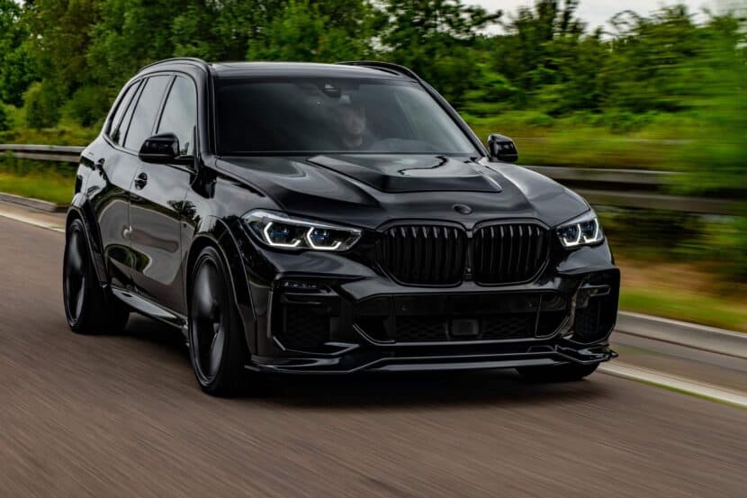 BMW X5 xDrive45e By Prior Design Has Mean Attitude With Widebody, 23-Inch Wheels