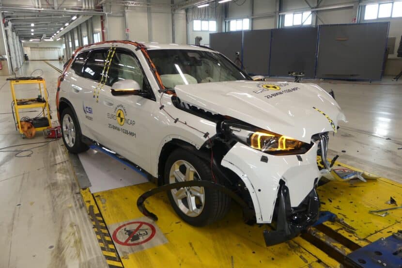 BMW iX1 Gets Five-Star Crash Test Rating From Euro NCAP But X1 Is Safer