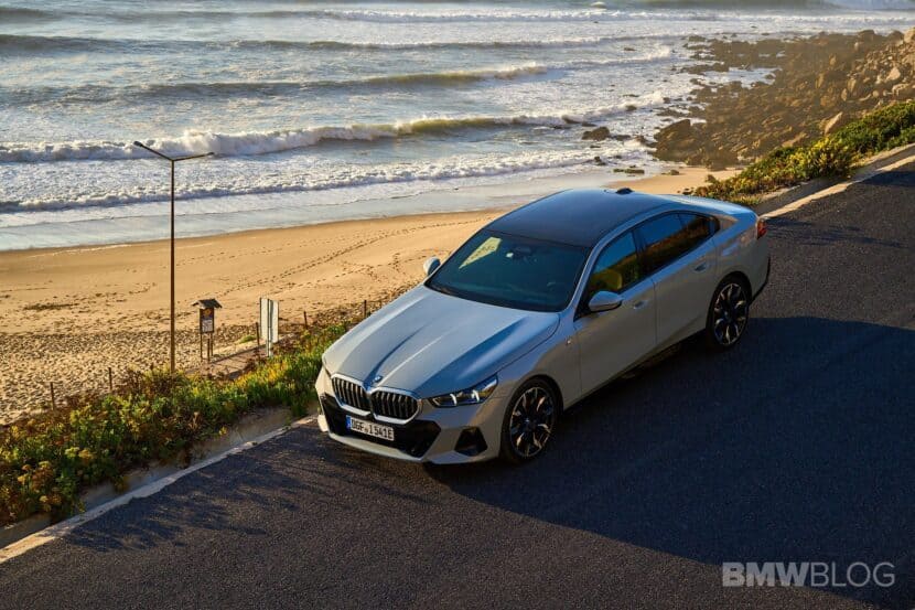BMW i5 M60 and i5 eDrive40 Live Photos from Portugal