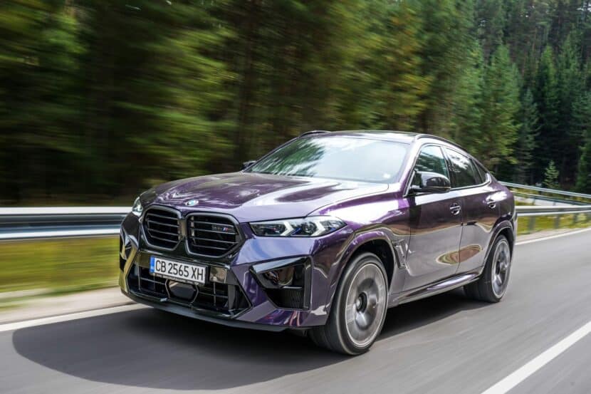 2024 BMW X6 M Techno Violet Combines Retro Paint With Modern Tech