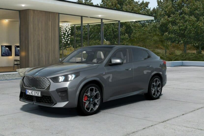 BMW iX2 Skyscraper Grey With M Sport Pack Poses For The Camera