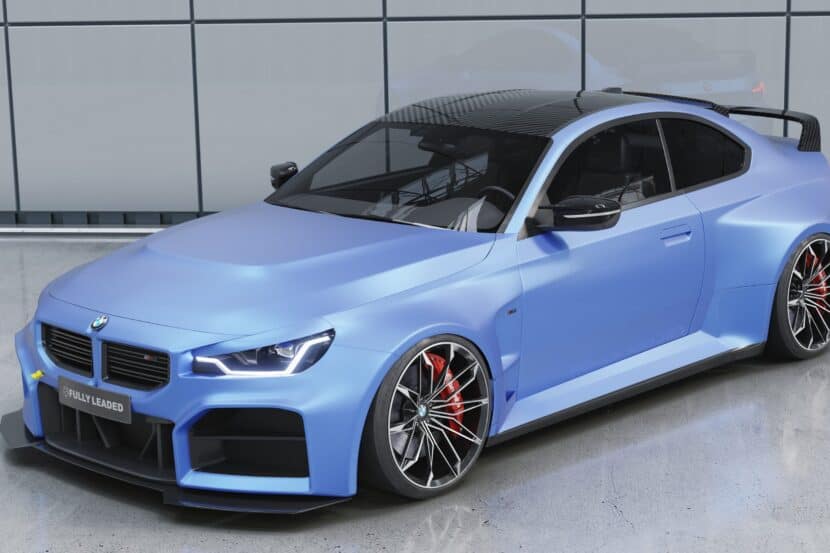 BMW M2 G87 Widebody Rendering Needs To Happen For Real